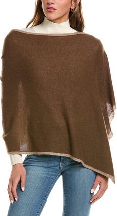 Portolano Cowl Neck Cashmere Poncho