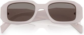Prada Pr 17Ws 21H80Q Rechthoekige Zonnebril - unisex - Zonnebrillen - Paars - 49 MM - Accessoires