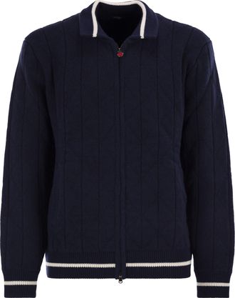 Kiton Cashmere Bomber Jacket