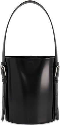 Coperni Cylindrical Black Top Handle Bag