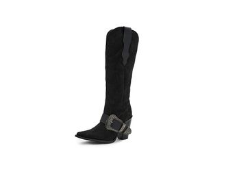 Dingo Yeehottie Womens Boots Black : 9.5 B - Medium, Suede