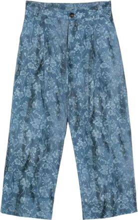 Pierre-Louis Mascia Broeken, Heren, Blauw, M, Wide Broeken