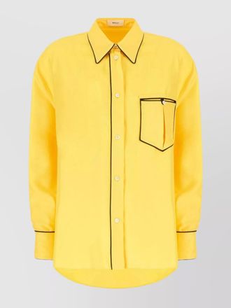 Bally silk long-sleeve shirt