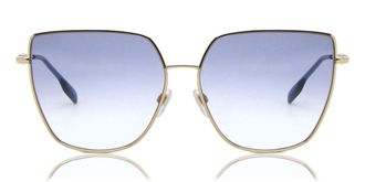 Burberry BE3143 ALEXIS 110979 Womens Sunglasses Gold Size 61