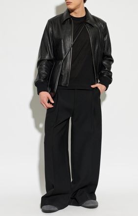 Ami Crew Neck T-shirt, Mens, Black