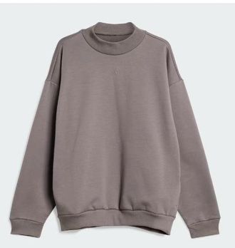 adidas Basketball Crew Sweatshirt Asia Sizing Brown IX1966