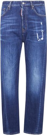 Dsquared2 Heren, Jeans, Blauw, Maat: S