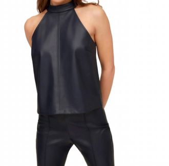 Fifteen Twenty Alexis Halter Top In Navy