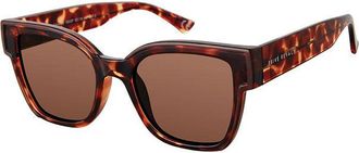 Privé Revaux CAROL CITY/S Polarized 086/SP Womens Sunglasses Tortoiseshell Size 52