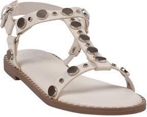 Good Choice Shoes Trinity Studded Sandal in White at Nordstrom Rack, Size 6.5