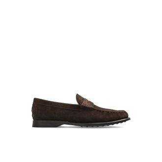 Tod's Heren, Schoenen, Bruin, Maat: 43 1/2 EU Su&egrave;de