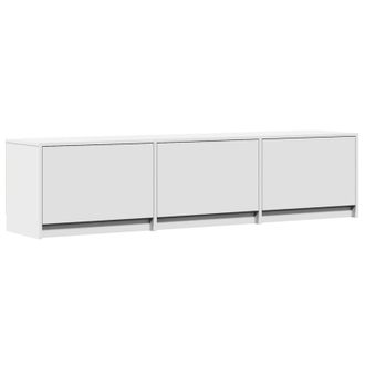 vidaXL Mueble De Tv Con Led 165 X 34 X 40 Cm Madera De Ingenier&iacute;a Vidaxl
