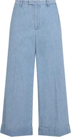 Valentino Blauwe Jeans voor Mannen - Heren - Loose Fit Jeans - Blauw - L - Katoen - Jeans