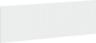vidaXL Cabecero Montada En La Pared Arnhem Blanco Madera De Ingenier&iacute;a Vidaxl