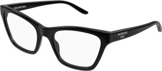 Balenciaga Glasses, female, Black, 56 MM, Cat Eye Optical Frame