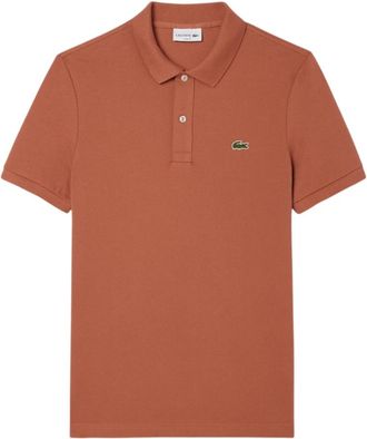 Lacoste Oranje Poloshirt Model Ph 4012 - Heren - Polos - Oranje - L - Katoen - Tops