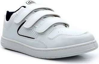 Generic Mens Touch Fastening Trainers Mens Touch Fasten Trainers Mens Trainers Mens Casual Shoes 10 UK White