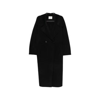 Lisa Yang Button-back High-neck Coat