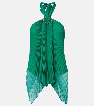 Max Mara Valzer pleated top