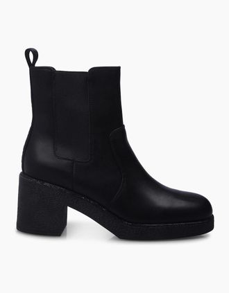 DKNY Womens Teenie Platform Boots - Black - Size: 7