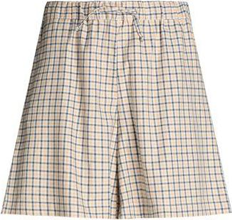 8 by YOOX COTTON WIDE LEG SHORTS