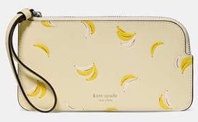 Kate Spade New York Zippy Banana Wristlet