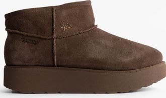 Skechers Womens Skechers 169143/CHOC KEEP COZY Womens Boots Chocolate - Brown - Size: 6.5