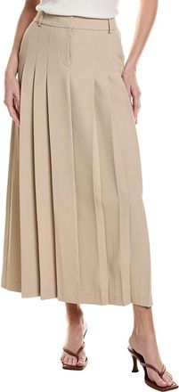 Kenneth Cole Pleated Maxi Skirt