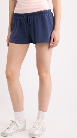 BP. Narrow Drawstring Sweat Shorts in Navy Indigo at Nordstrom, Size Xx-Small