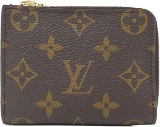 Louis Vuitton Grenade Marron Coated Canvas Wallet (Bi-Fold) (Pre-Owned)