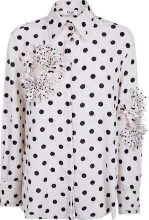 Avi&ugrave; Pois Embroidered Shirt