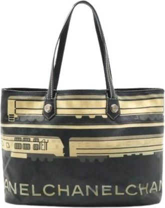 Chanel Pre-owned Tote Bags, female, Multicolor, Size: ONE SIZE Pre-owned Plastic chanel-bags