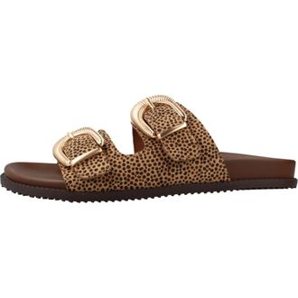 Mtng Sandalia Hebillas - Dames - Sandalen - Bruin - 37 EU - Schoenen