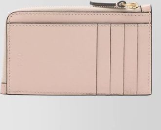 Chlo&eacute; paddington leather wallet compact metal hardware