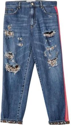 Blugirl Klassieke Denim Jeans voor Vrouwen - Dames - Cropped Jeans - Blauw - 2XS - Denim - Jeans