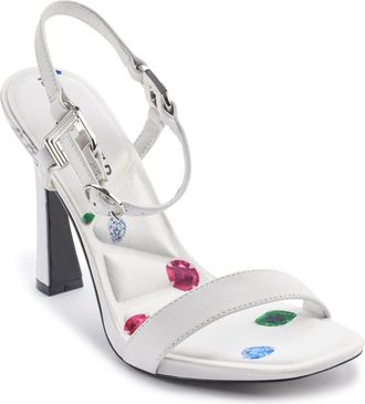 Karl Lagerfeld Womens Cybil Ankle Strap Sandal