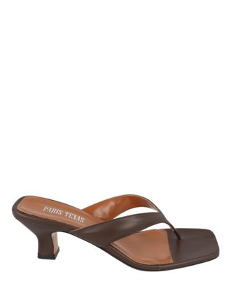 PARIS TEXAS Portofino Thong Mules