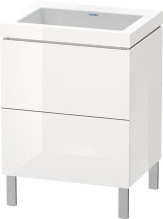 Duravit Duravit - Lavabo Para Muebles L-cube C-bonded Con Base De Pie