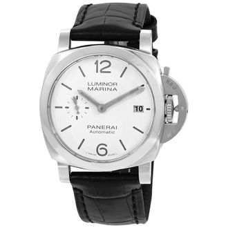 Officine Panerai Pre-owned Panerai Luminor Marina Automatic White Dial Mens Watch PAM01271