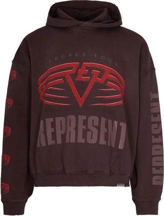 Represent Felpa Legacy Tour - Heren - Hoodies - Bruin - L - Hoodies & sweatvesten