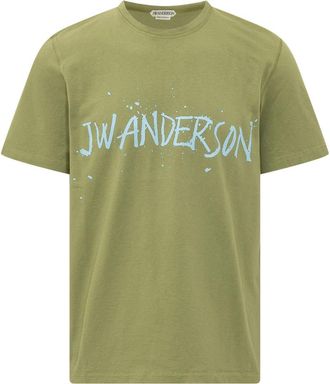 J.W.Anderson Green Crew Neck T-Shirt