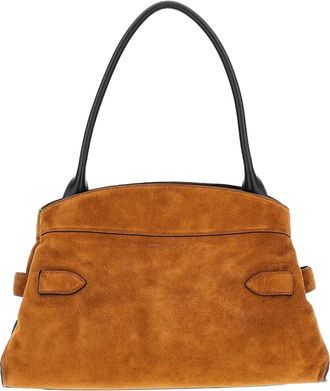 Marc Jacobs Womens Handbag Dakota Suede Sahara Cow Leather Handbags Hand Bags