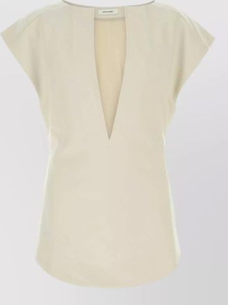 Entire studios deep v-neck tank top