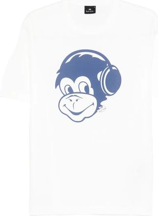 Paul Smith T-shirt con stampa - Bianco