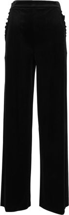 Emporio Armani Subtle Gathered Wide-Leg Pants