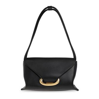 Wandler Tassen, Dames, Zwart, ONE Size, Leer, Veneto Schoudertas