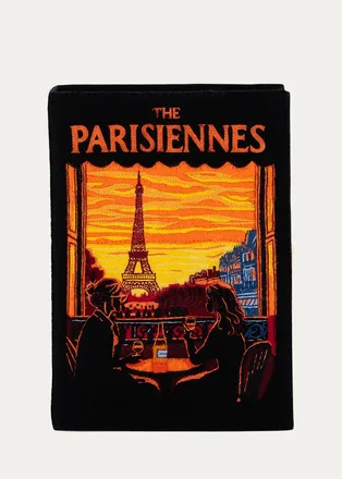 Olympia Le-Tan Voyages The Parisiennes Book Clutch Bag