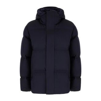 Ermenegildo Zegna Winter Jackets, male, Blue, Size: 2XL Piumini Down Jacket