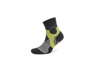 Balega Support Running Sock Crew Cut Socks Shoes Light Grey/Black : SM (US Mens Shoe 4.5-6.5 - Womens Shoe 6-8), Nylon/Polyester