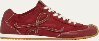 Loewe Ballet Runner 2.0 Mixed Leather Sneakers